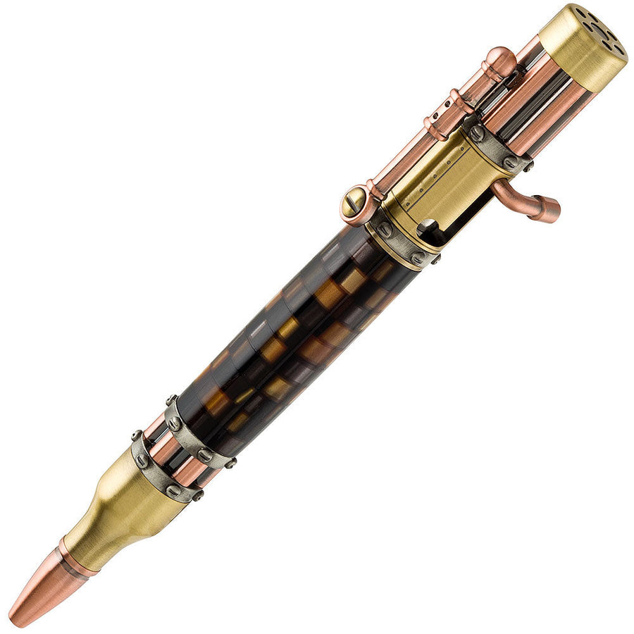 PSI Steampunk Bolt Action Pen Kit Antique Brass/Copper