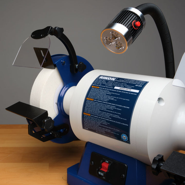 Rikon 8 x 1-1/2 Inch Slow Speed Bench Grinder 1 HP