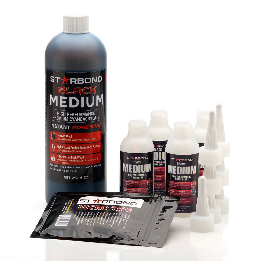 Starbond Black Medium CA Glue