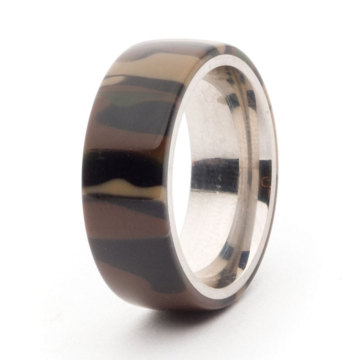 Turners Choice Acrylic Ring Blanks Woodland Camo