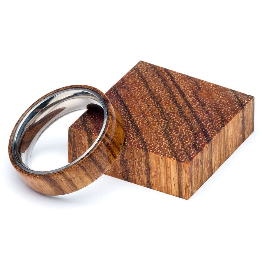 Turners Choice Stabilized Ring Blank Zebrawood