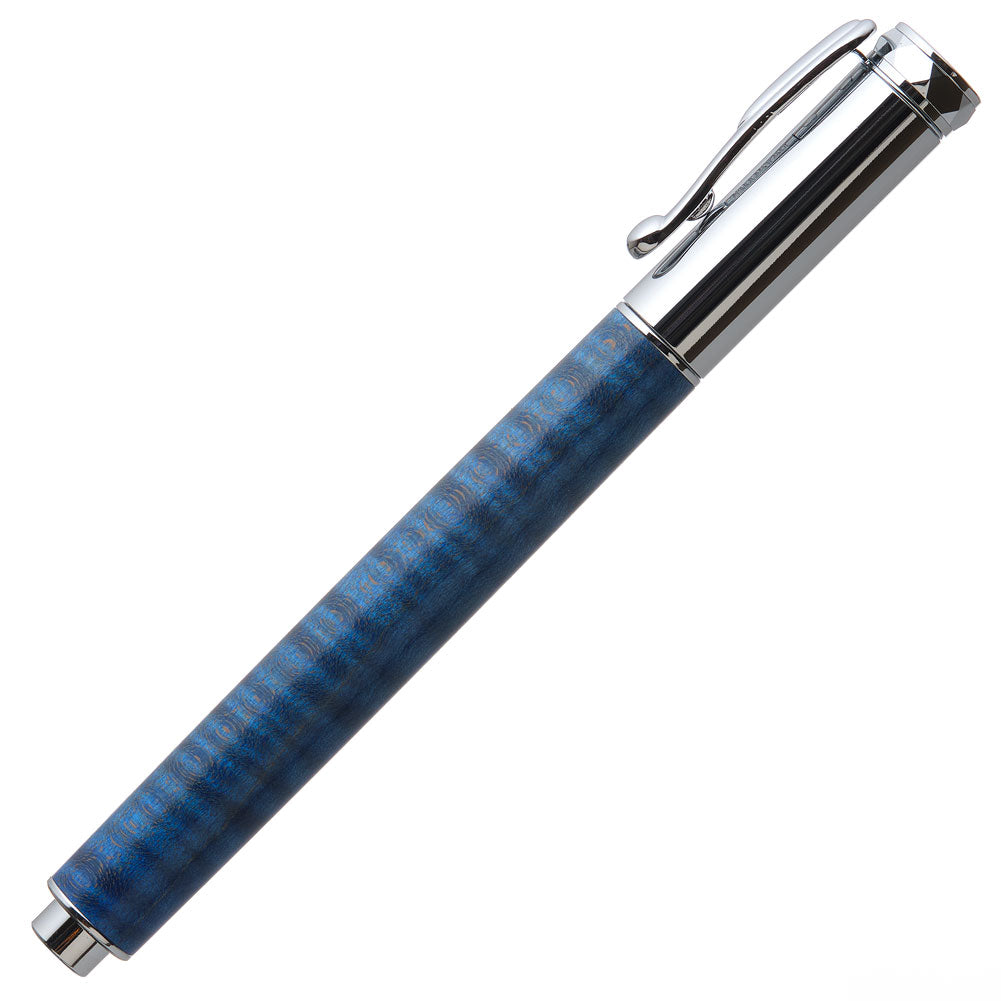Stabilized Dyed Maple Pen Blank - Blue