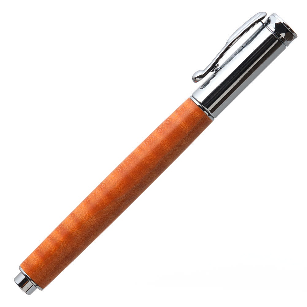Stabilized Dyed Maple Pen Blank - Orange