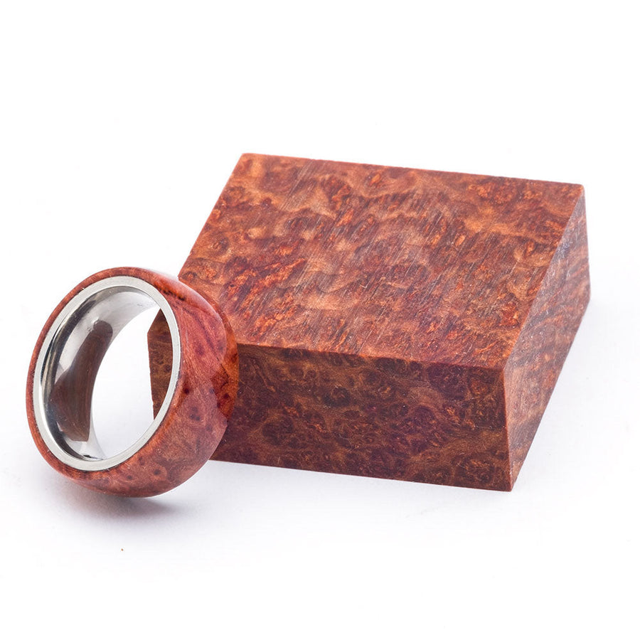 Turners Choice Stabilized Ring Blank Redwood Burl