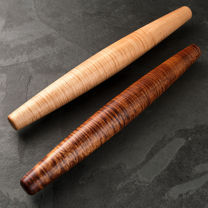 Turners Choice Tiger Stripe Maple French Rolling Pin Blank