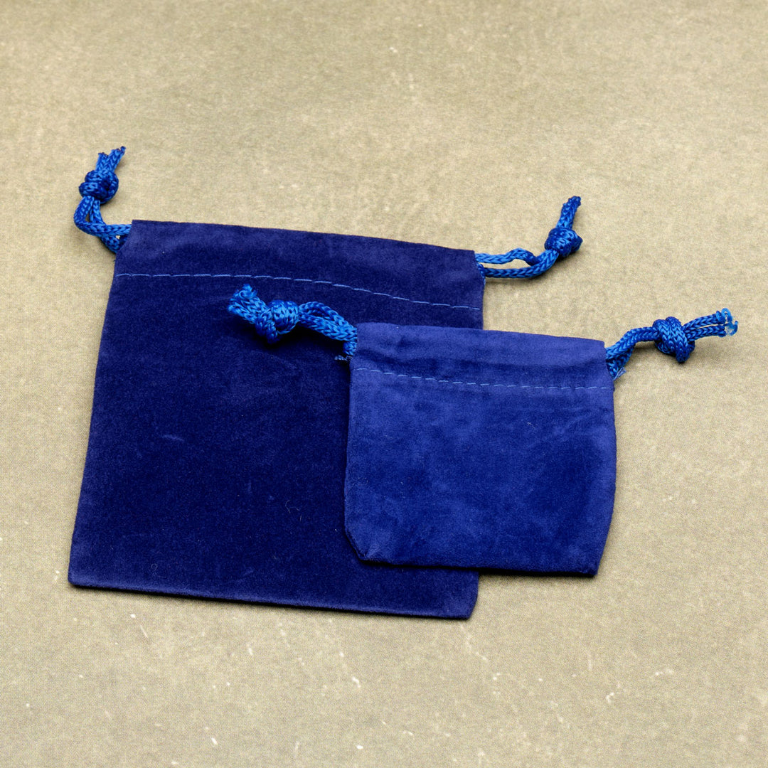 Velvet Project Bags - Blue