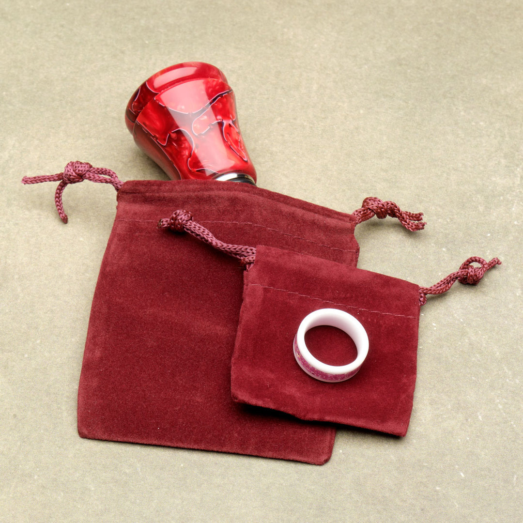 Velvet Project Bags - Burgundy