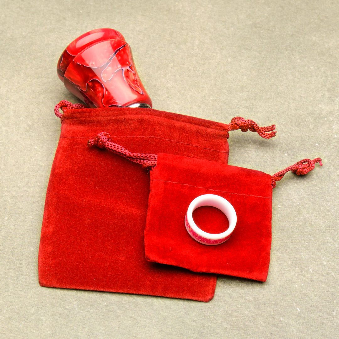 Velvet Project Bags - Red