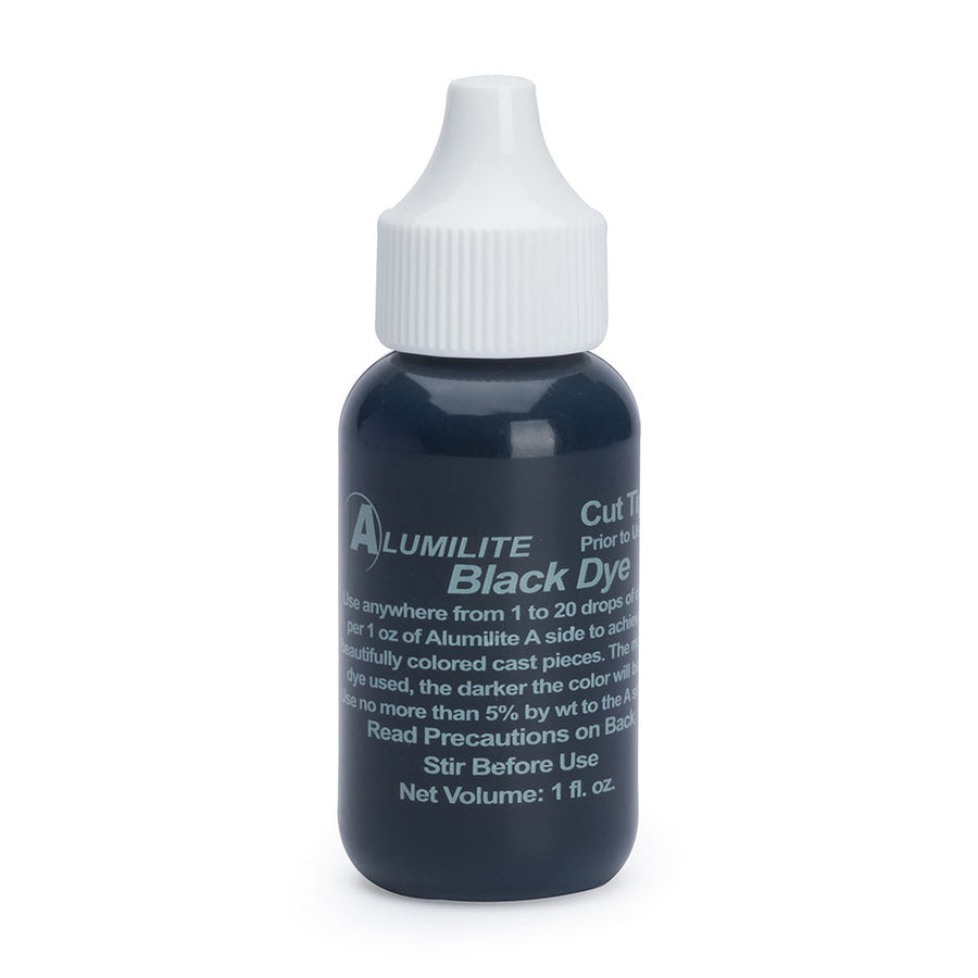 Alumilite Casting & Stabilizing Dye 1 oz. Black