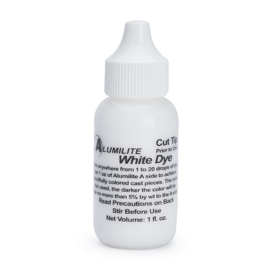 Alumilite Casting & Stabilizing Dye 1 oz. White