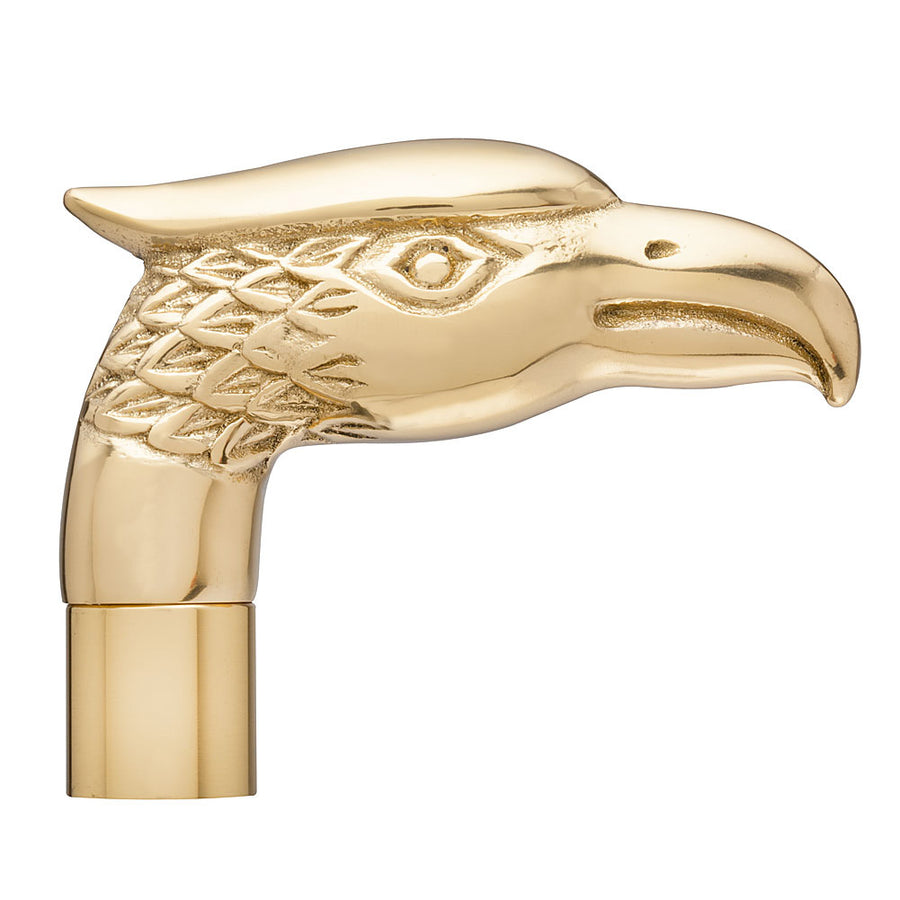 Artisan Brass Cane Handle Eagle