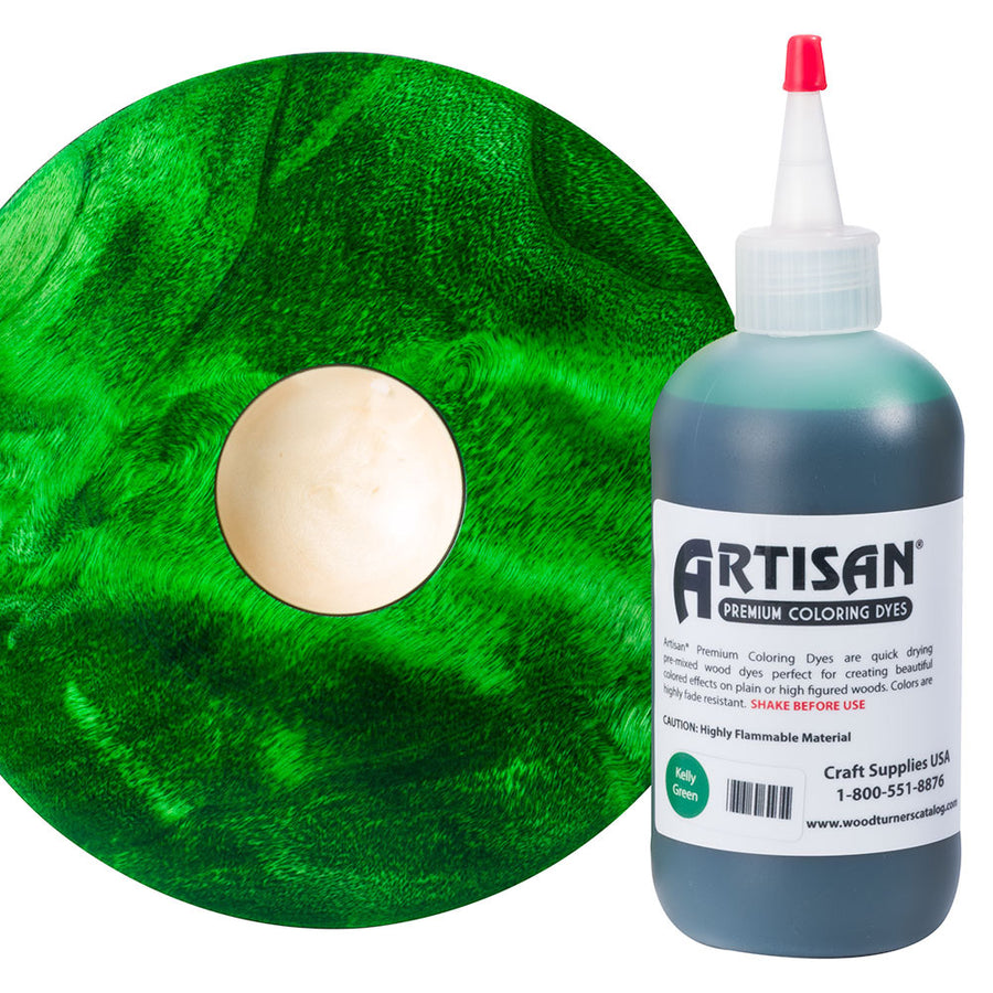 Artisan Premium Coloring Dye 8 oz. Kelly Green