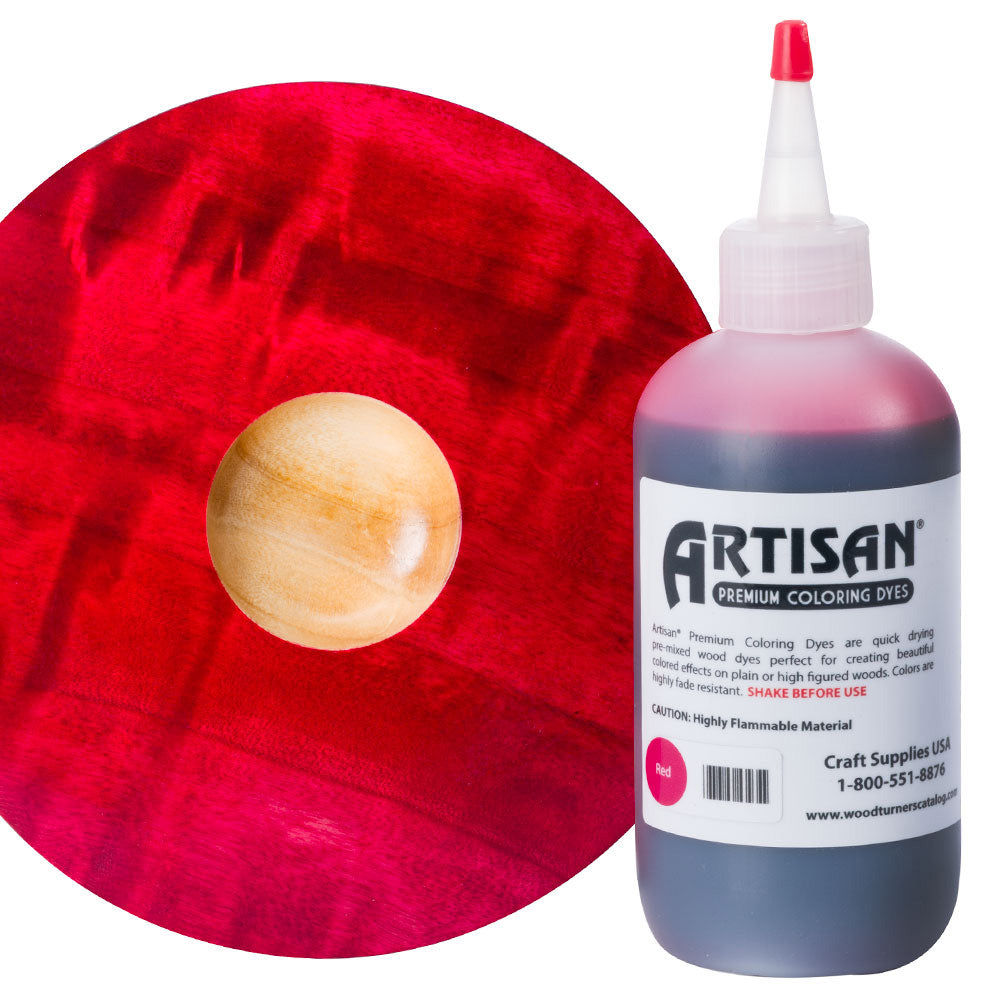 Artisan Premium Coloring Dye 8 oz. Red