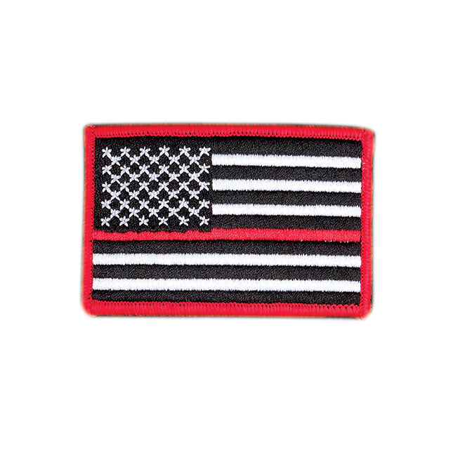 Craft Supplies USA Smock Patch Thin Red Line Flag