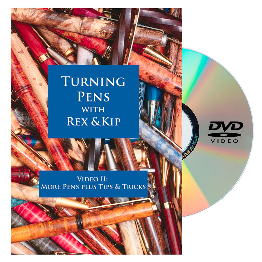 Turning Pens Video 2 - More Pens Plus Tips and Tricks DVD