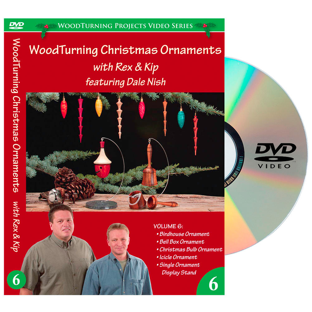 Woodturning Christmas Ornaments Volume 6 DVD