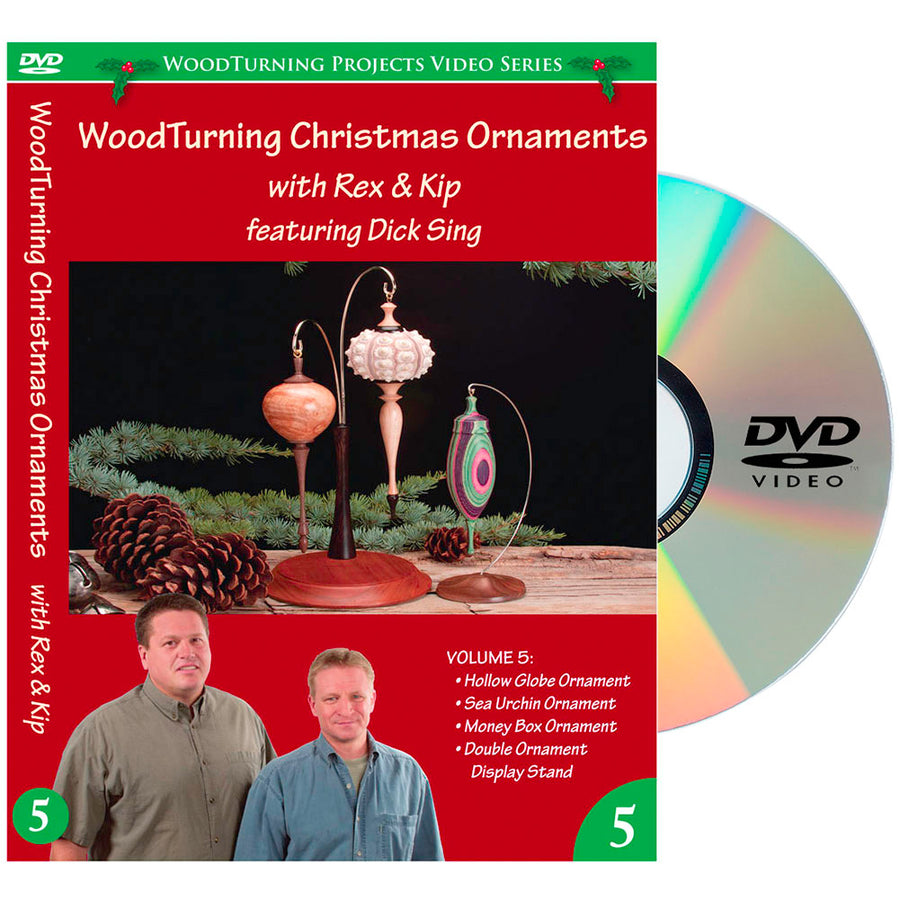 Woodturning Christmas Ornaments Volume 5 DVD