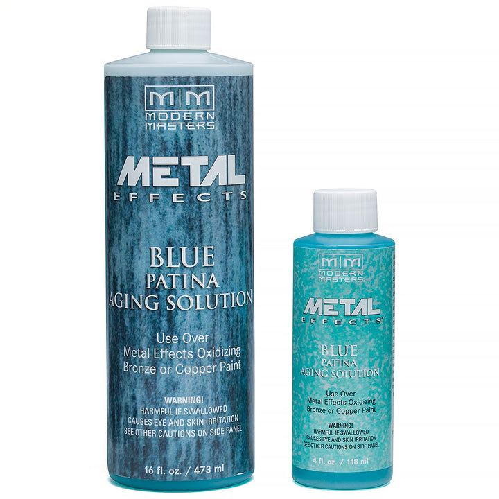 Modern Masters Metal Effects Aging Solution Blue Patina 16 oz.