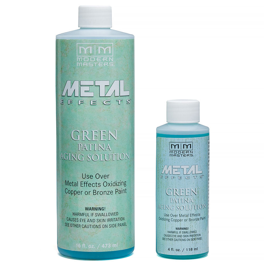 Modern Masters Metal Effects Aging Solution Green Patina 16 oz.