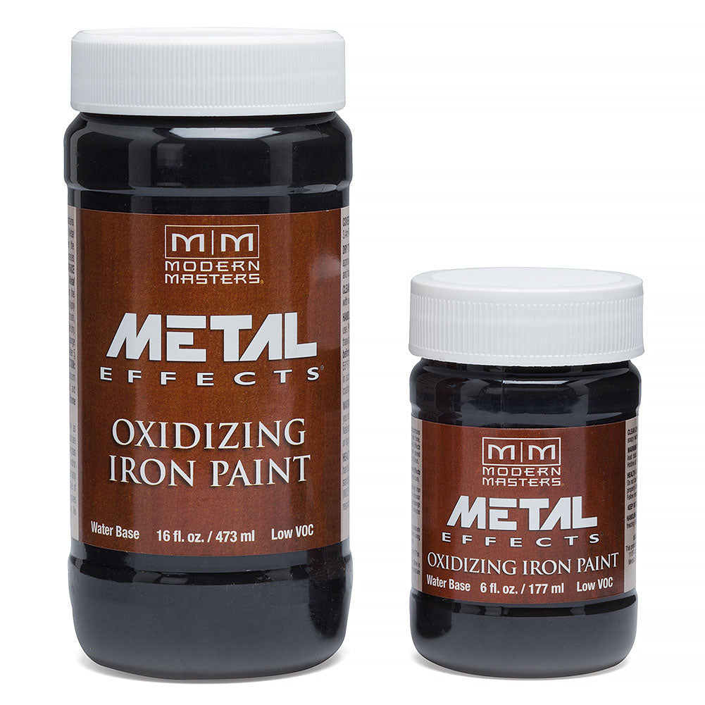 Modern Masters Metal Effects Reactive Metallic Paint Iron 16 oz.