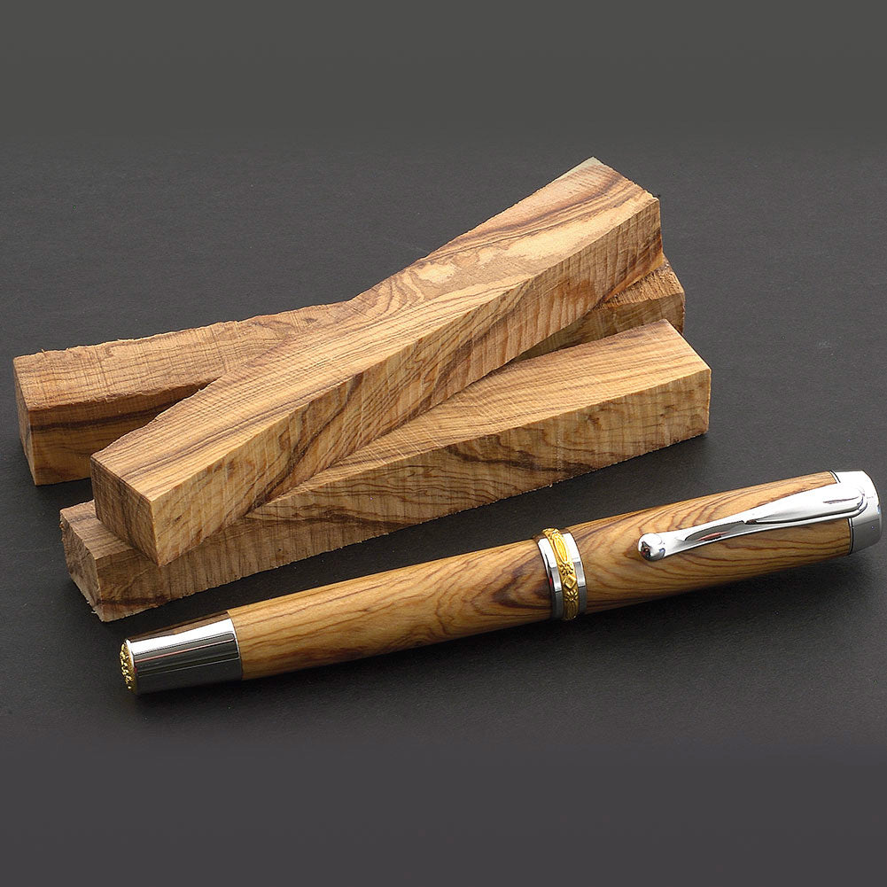 Pen Makers Choice Holy Land Olive Wood Pen Blanks - 5 Pack
