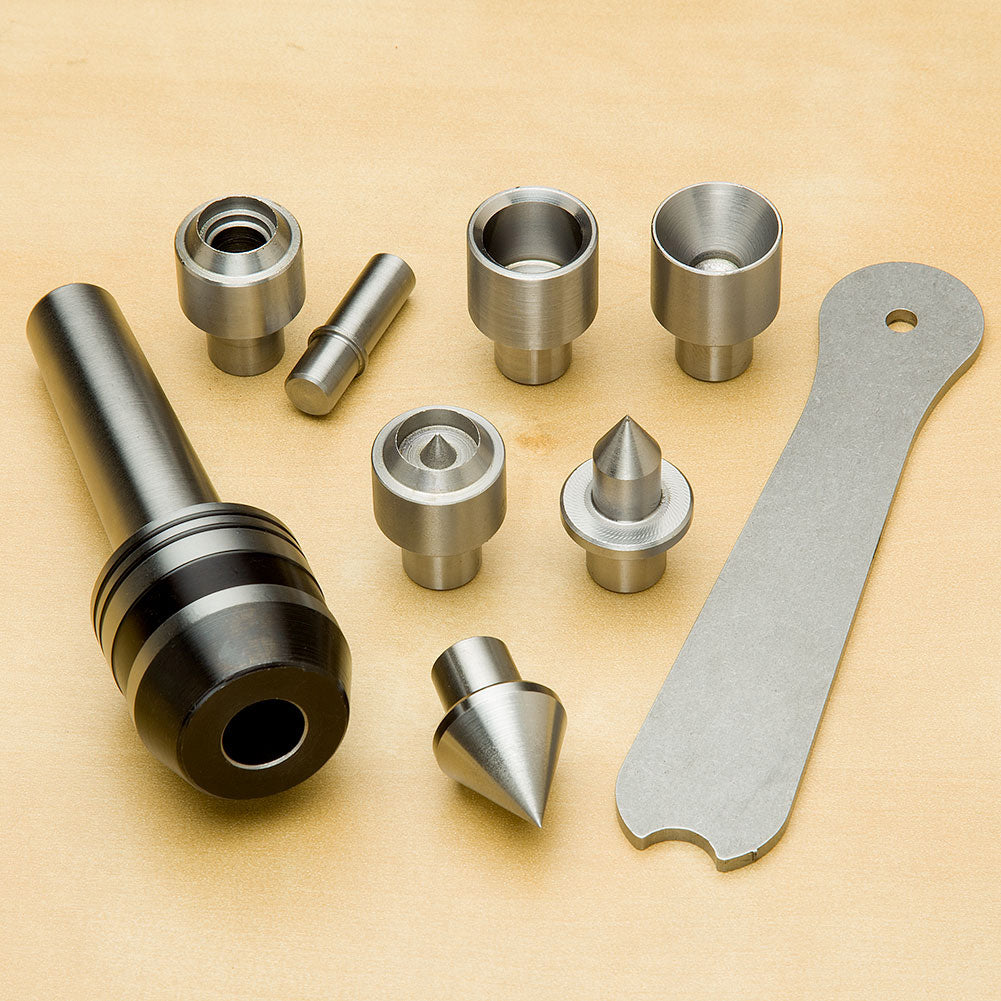 Robert Sorby Deluxe Multi-Tip Revolving Center 7 Piece Set – Craft ...