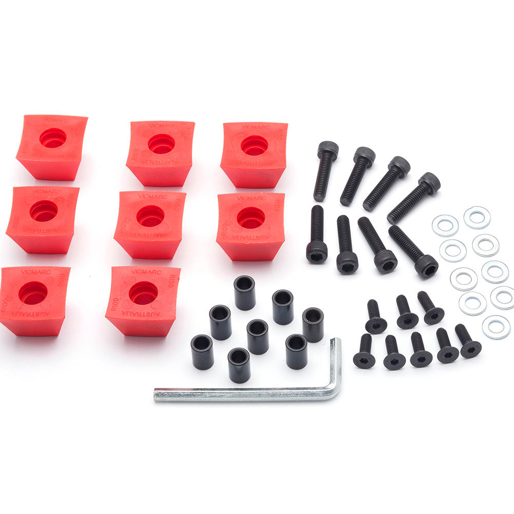 coma　38 Vicmarc Adjusta-Jaw Replacement Gripper 8 Piece Set – Craft